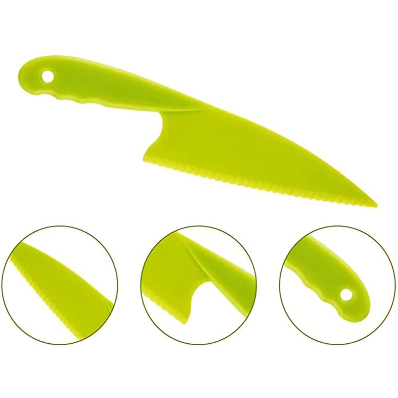 Kiddie Kutterz SafeSlice™ Kids’ Nylon Knife (Single or 3-Pack)