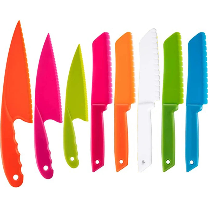 Kiddie Kutterz SafeSlice™ Kids’ Nylon Knife (Single or 3-Pack)