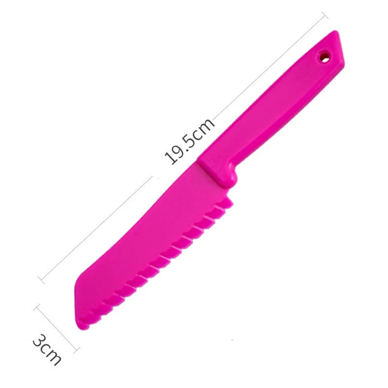 Kiddie Kutterz SafeSlice™ Kids’ Nylon Knife (Single or 3-Pack)