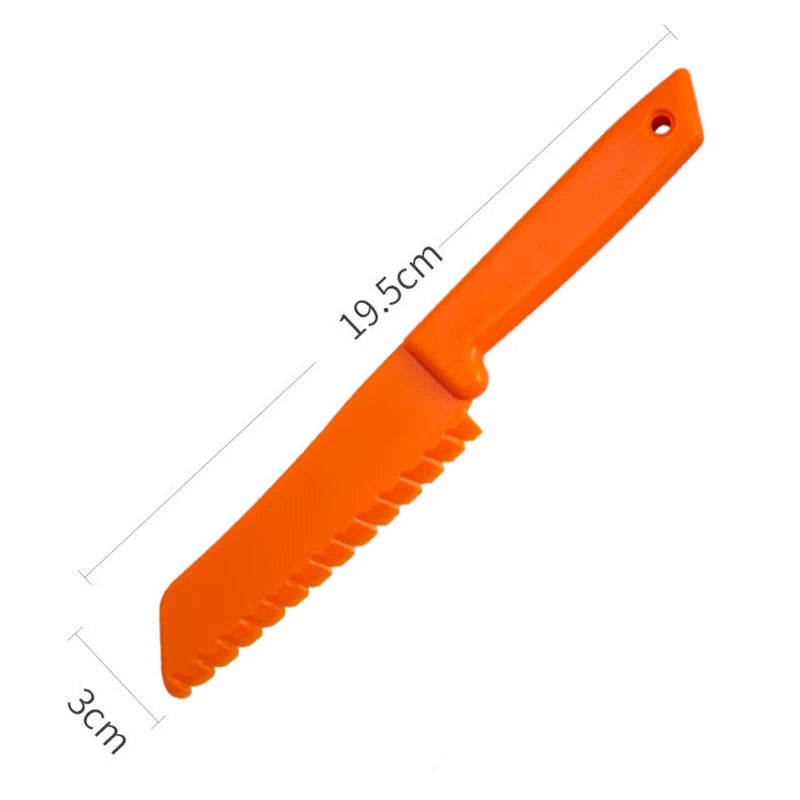 Kiddie Kutterz SafeSlice™ Kids’ Nylon Knife (Single or 3-Pack)